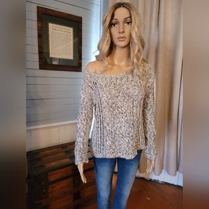 Free people off the shoulder sweater small